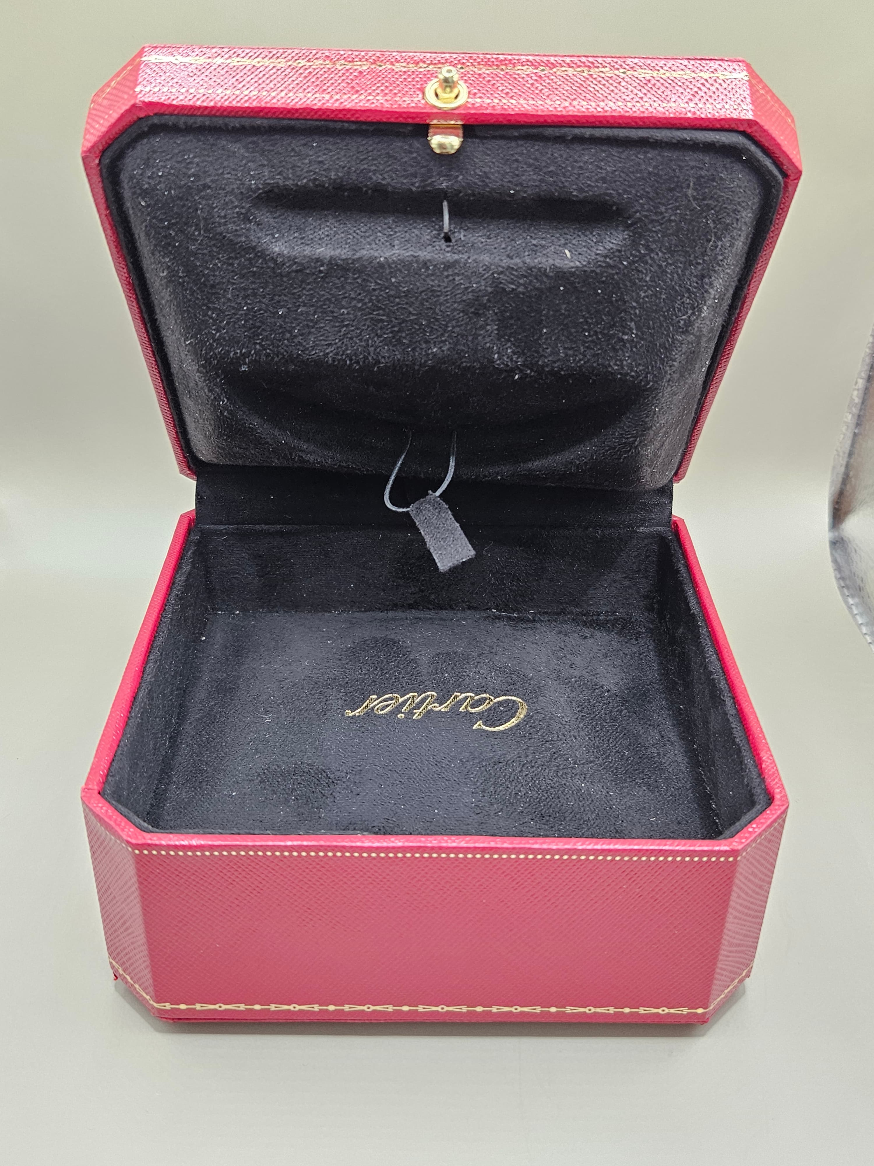 Cartier Red Watch Presentation Box / Jewelry Display Case