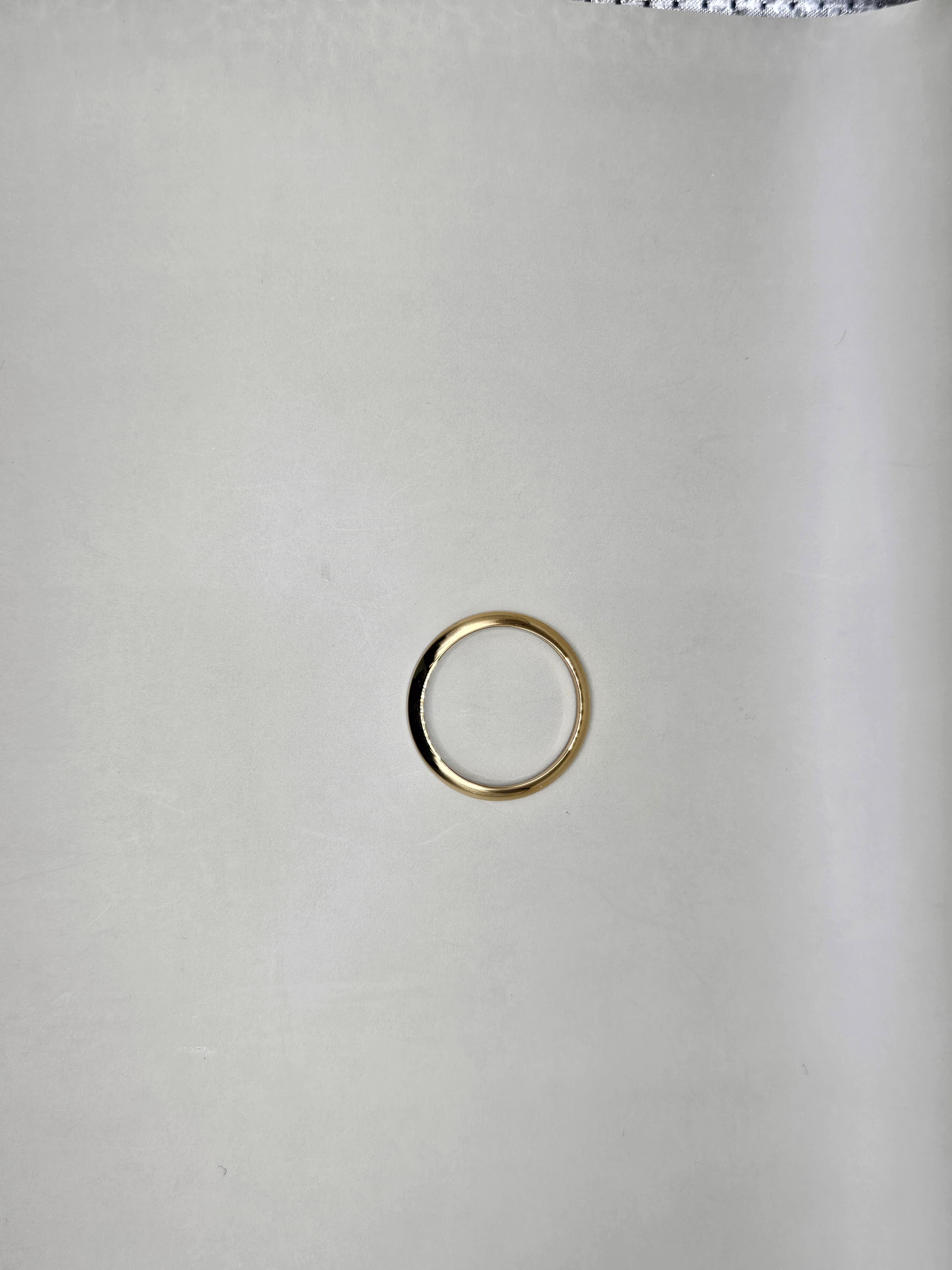 Vintage Gold-Tone Watch Bezel Ring – Crystal Retaining Ring / Restoration Parts