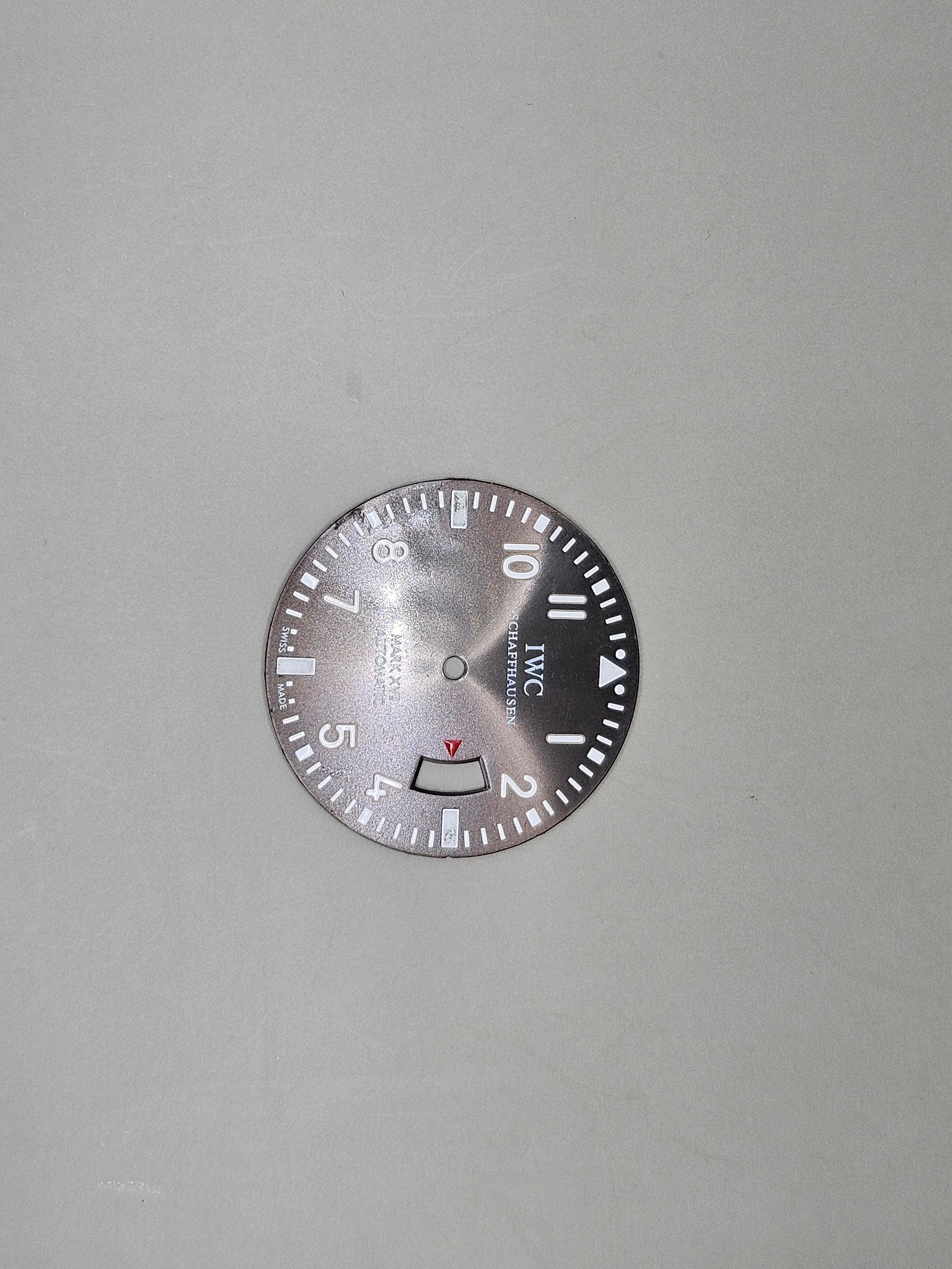 IWC Schaffhausen Mark XVI Automatic Dial – Brown Sunburst Pilot Watch Replacement Dial