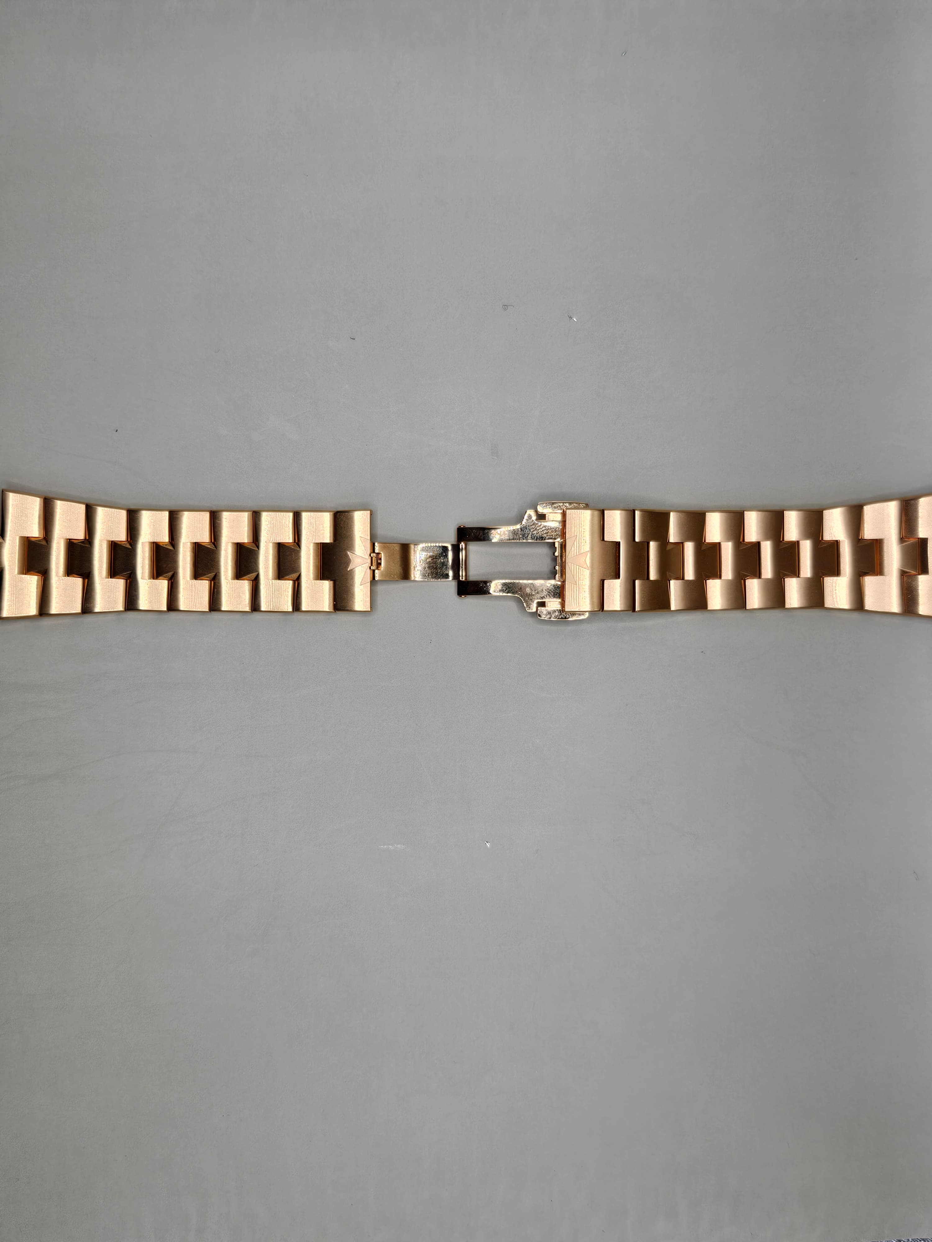 Rose Gold 18k plated Tone Stainless Steel Watch Bracelet Band – Butterfly Deployment Clasp Replacement Strap