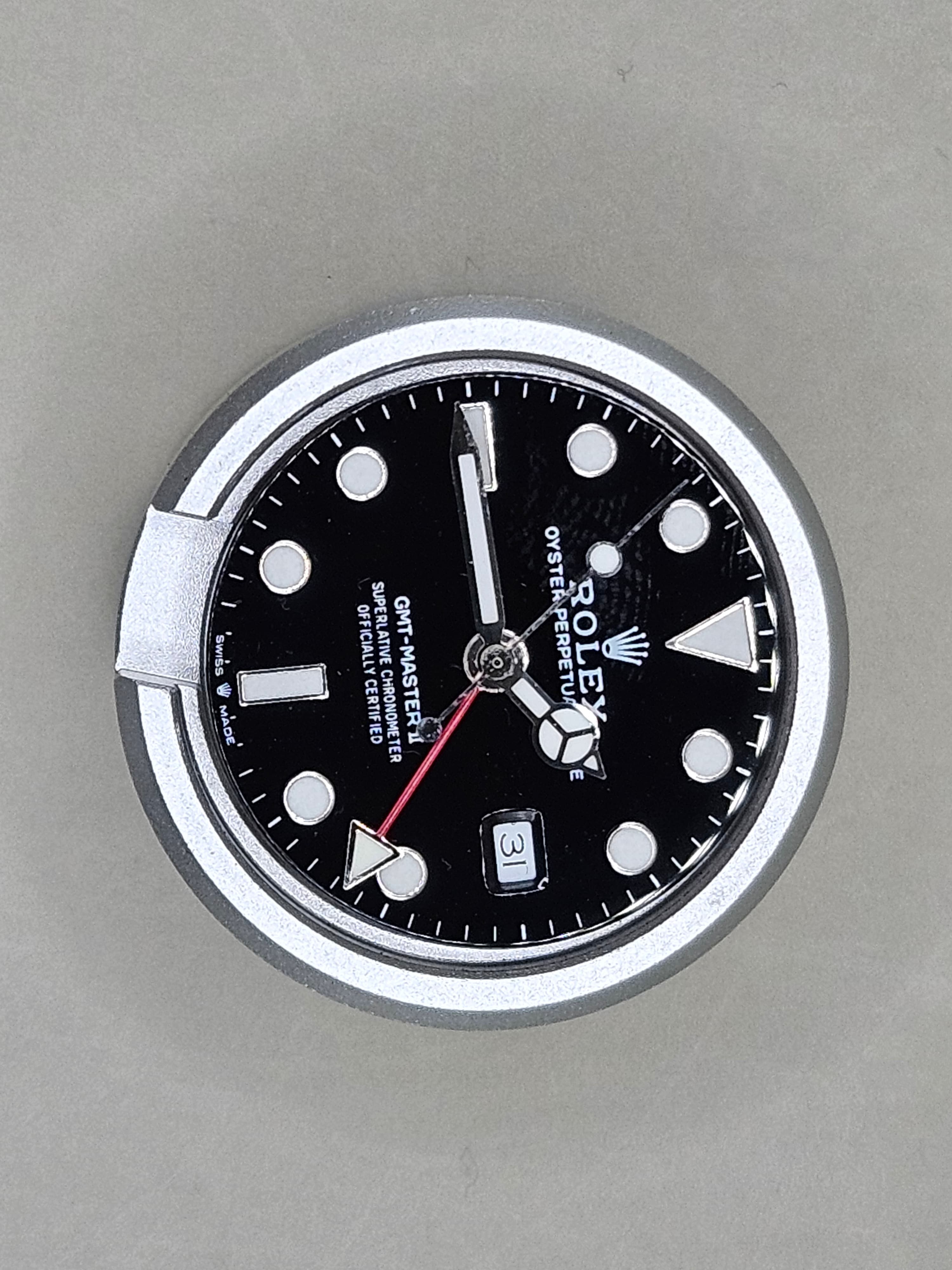 Custom GMT-Master II Style Automatic Watch Build – Jubilee Bracelet Pepsi Bezel